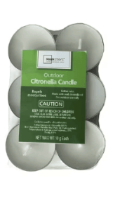 MAINSTAYS Citronella Tealight Candle