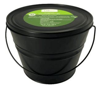 Mainstays Outdoor Citronella Candle 24oz Bucket, Black